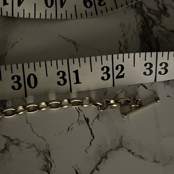 designer Alexis Von Viragh  925 Necklace  Gold Tone Long 33 In / 56g - Picture 14 of 16